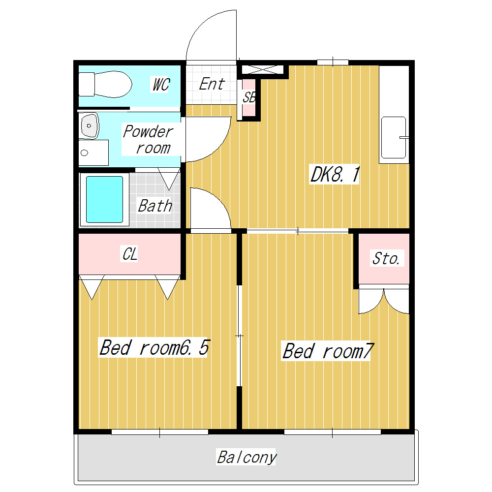 オートロック付き！！オールフローリング♪の画像