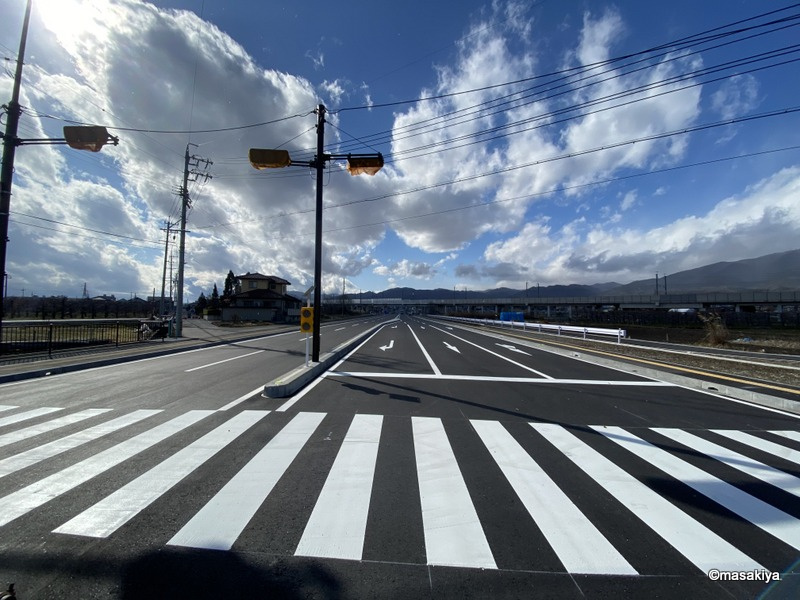 長野市北部幹線道路の進み具合の画像