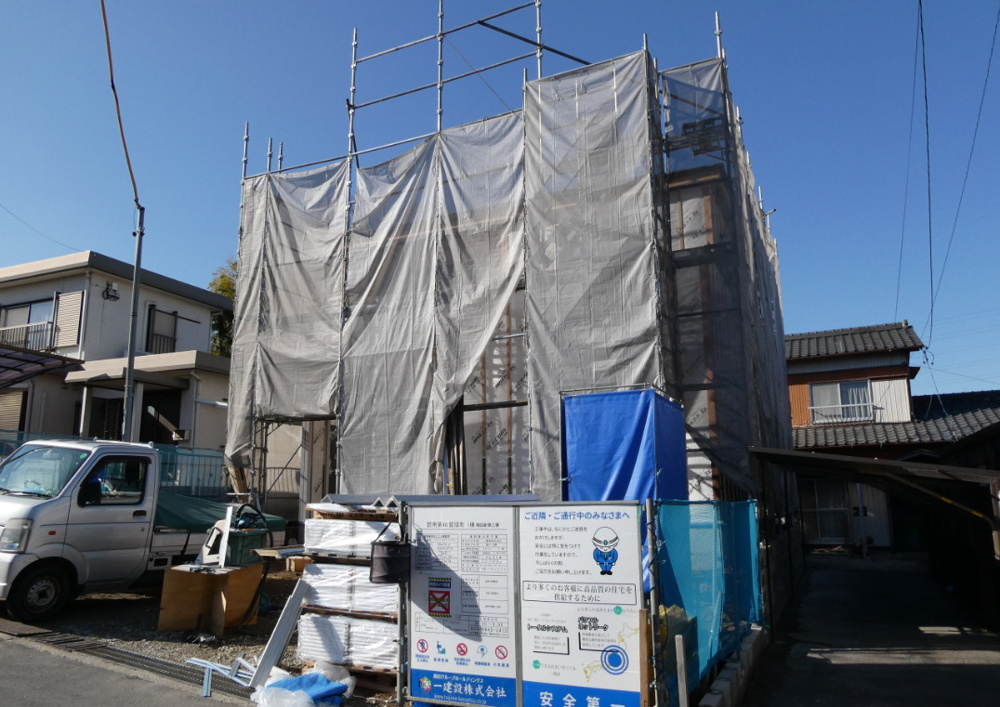 ★碧南第46鷲塚町新築分譲住宅～建築中～の画像