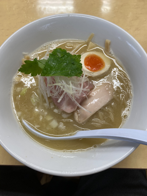 お昼はサッパリとしたラーメン(^^♪の画像