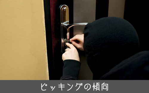 ピッキングの傾向 