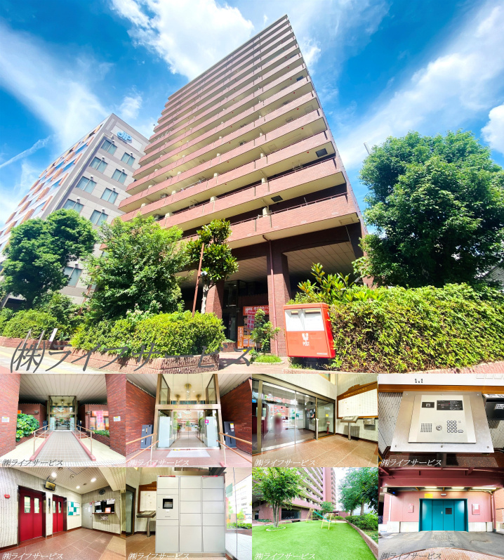 ライオンズマンション新大阪第３の外観と共用部