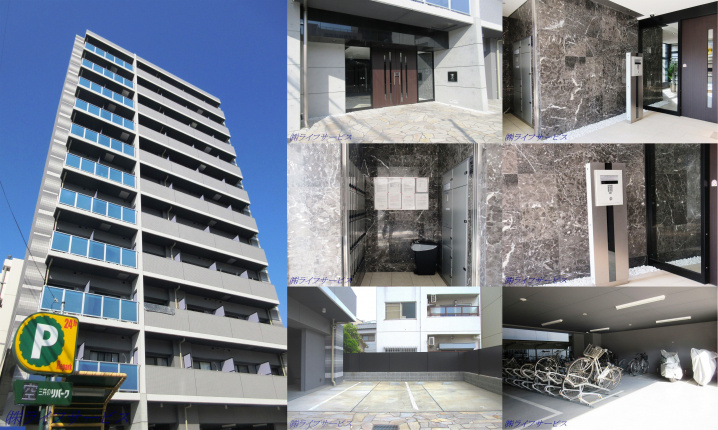 W-STYLE新大阪の外観と共用部