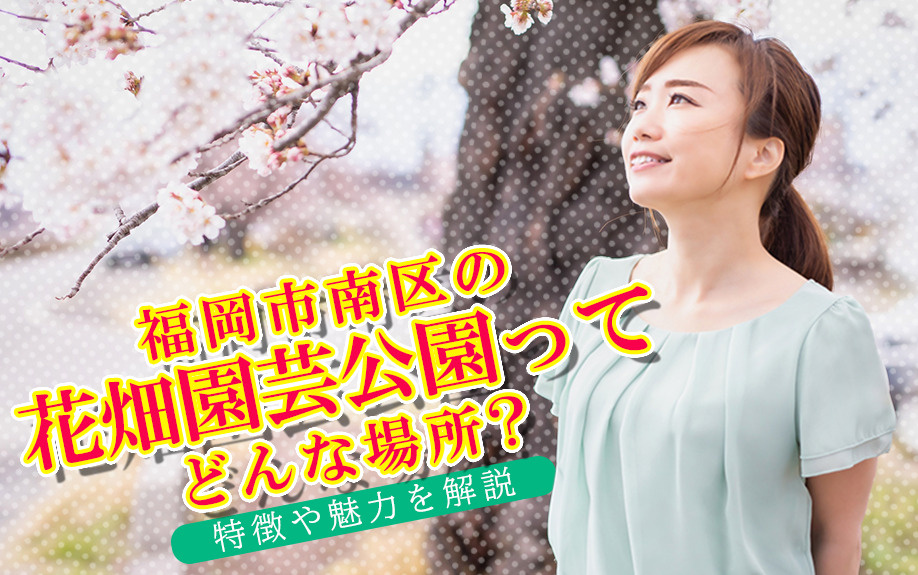 福岡市南区の花畑園芸公園ってどんな場所？特徴や魅力を解説の画像
