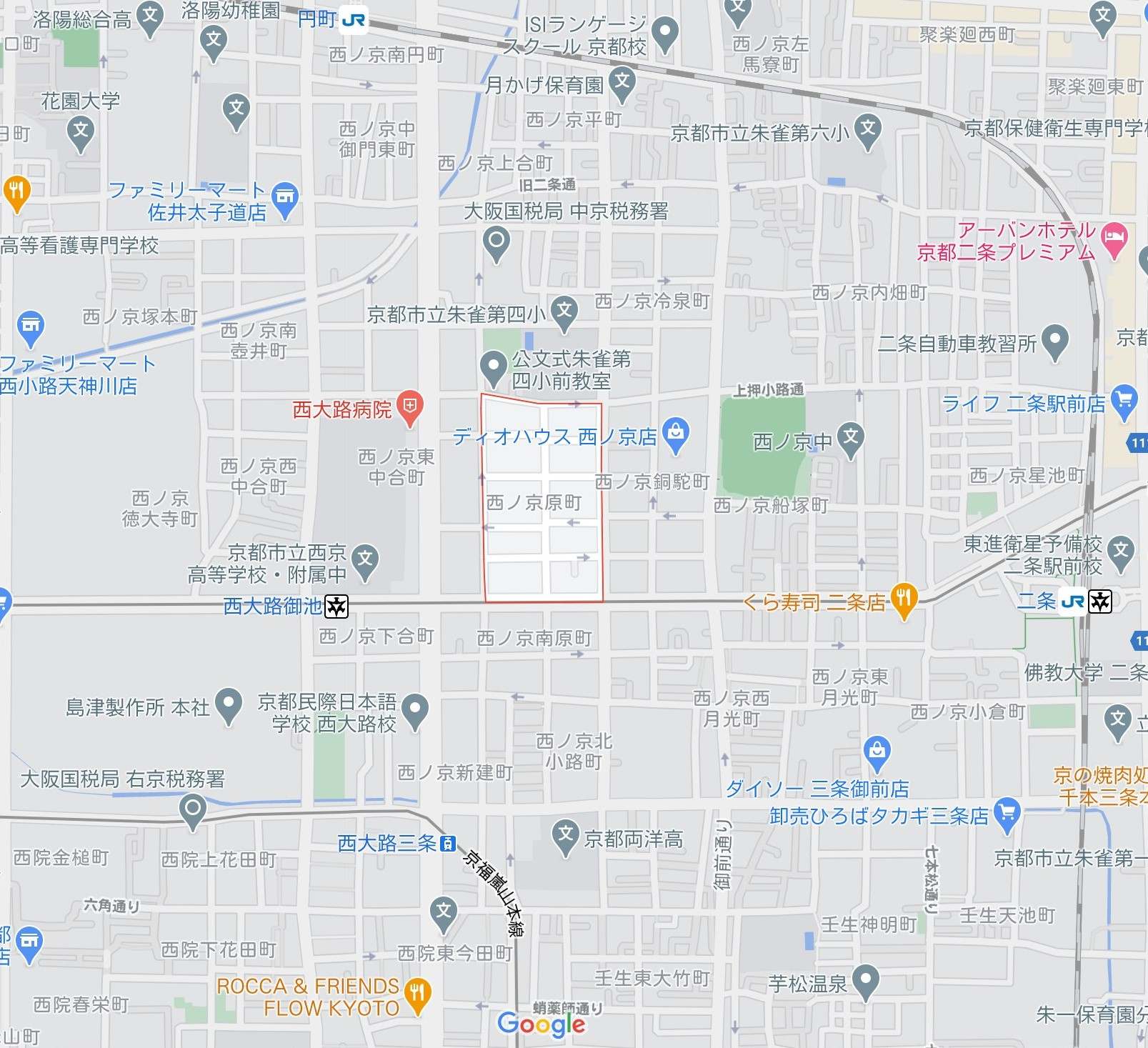 【値上がり↗】京都市中京区3地点はここ！！の画像