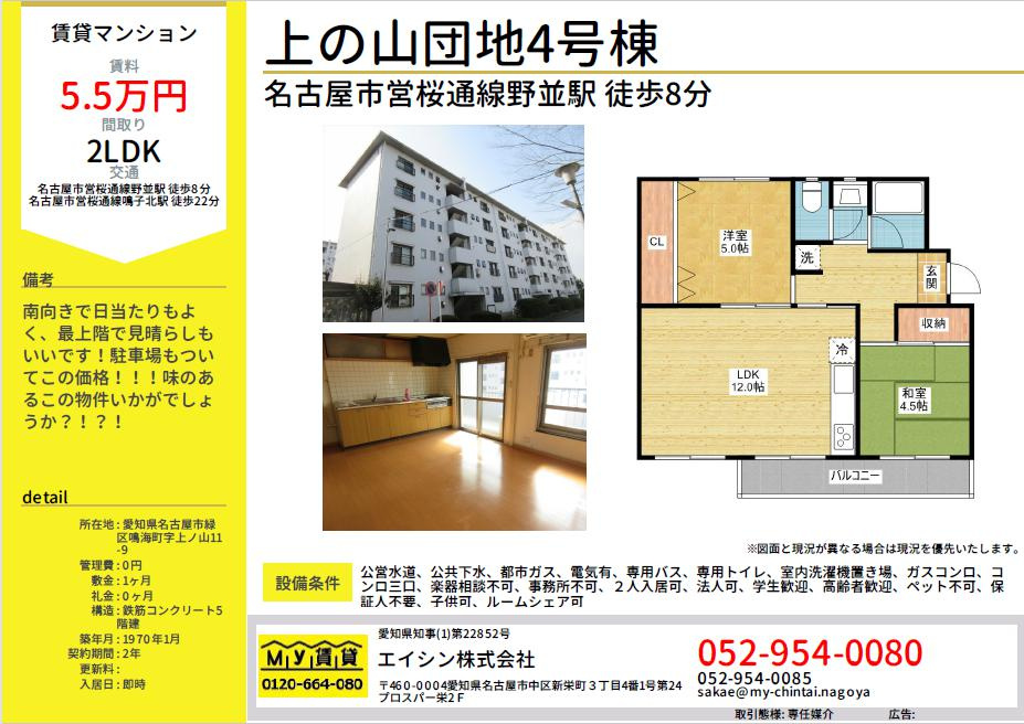 名古屋　生活保護　賃貸の画像