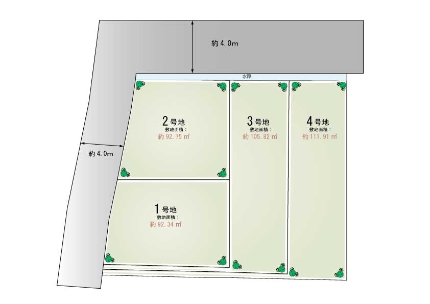 【次期分譲予定】豊中市服部豊町2丁目|新築戸建全4区画の最新情報です。の画像