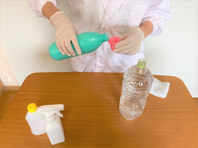 除菌クリーナーの作りかた