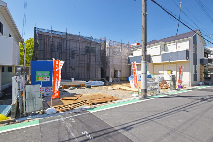 【現場進捗】西宮市今津二葉町全5区画｜残2区画となりました。の画像