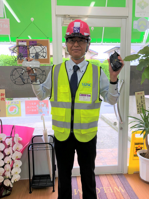 念願だったドローンパイロット（安全講習編）熊本市　不動産の画像