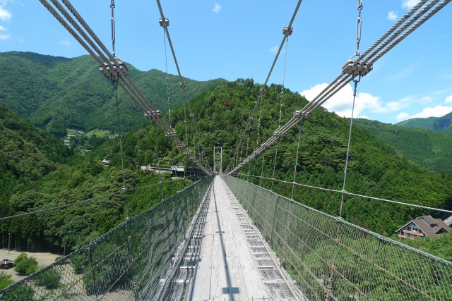 日本最大の村　十津川村は温泉の聖地
