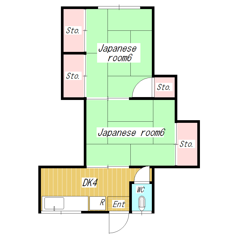 都内2K！格安物件！の画像