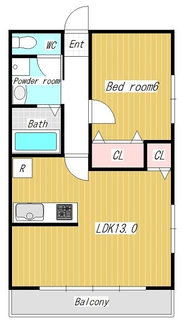 日当たり良好♪広々１LDK！の画像