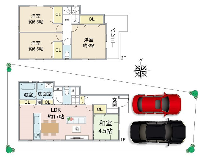【販売開始】尼崎市戸ノ内町新築戸建｜2階建4LDKが販売開始となりました。の画像