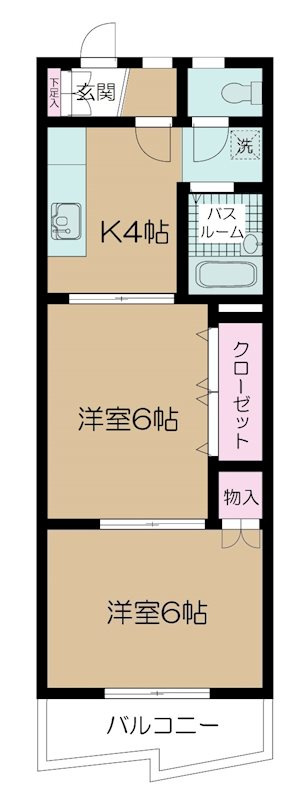 本八幡店　2Kマンションのご紹介です♪の画像