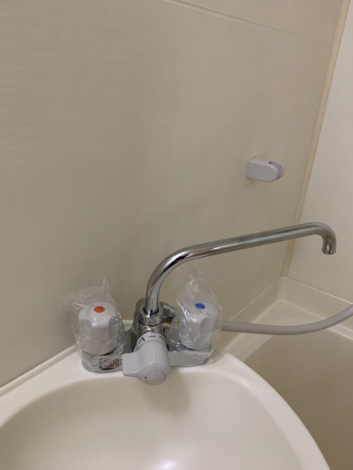 台付シャワー水栓交換の画像