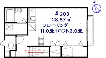 本八幡店　市川1Rロフト付き物件♪の画像