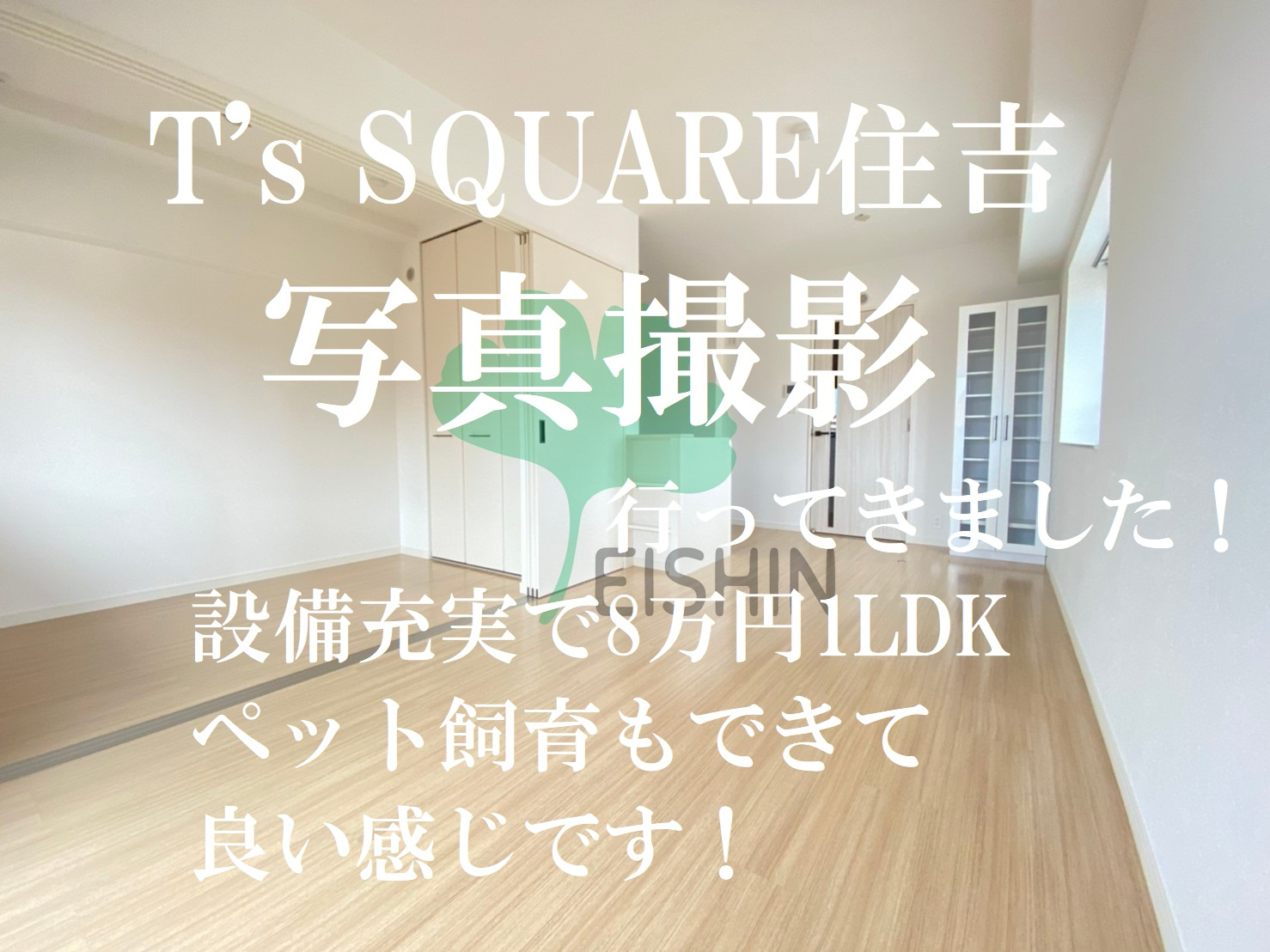 住吉エリア×1LDK×築浅×8万円前後×ペット可！の画像