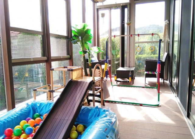 子供が遊べる家の画像