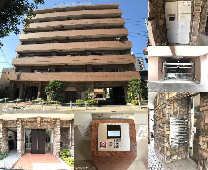 プロパレス新北野エスペレの外観と共用部