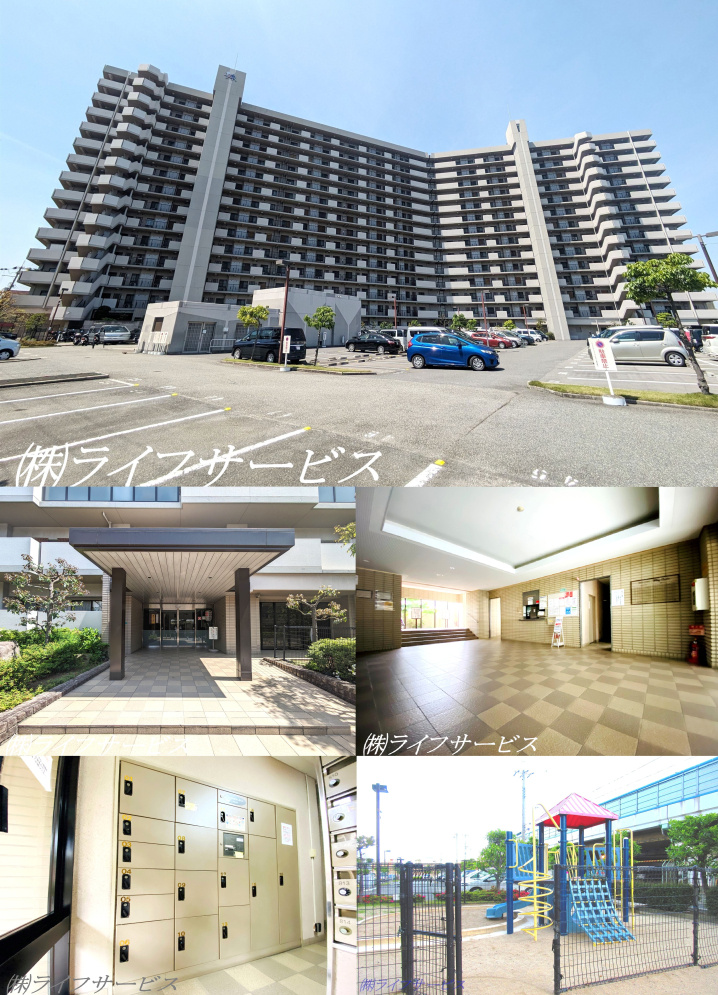 レックスシティウィング大阪の外観共用部