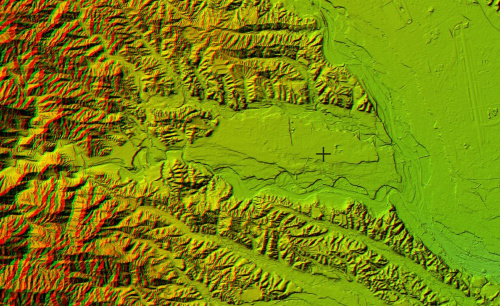 【秋留台地】あきる野市の地形的特徴とハザードマップの画像