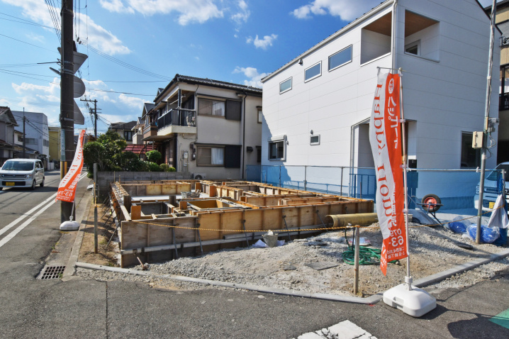 【現場進捗】西宮市南甲子園新築戸建｜限定1区画角地の最新情報です。の画像