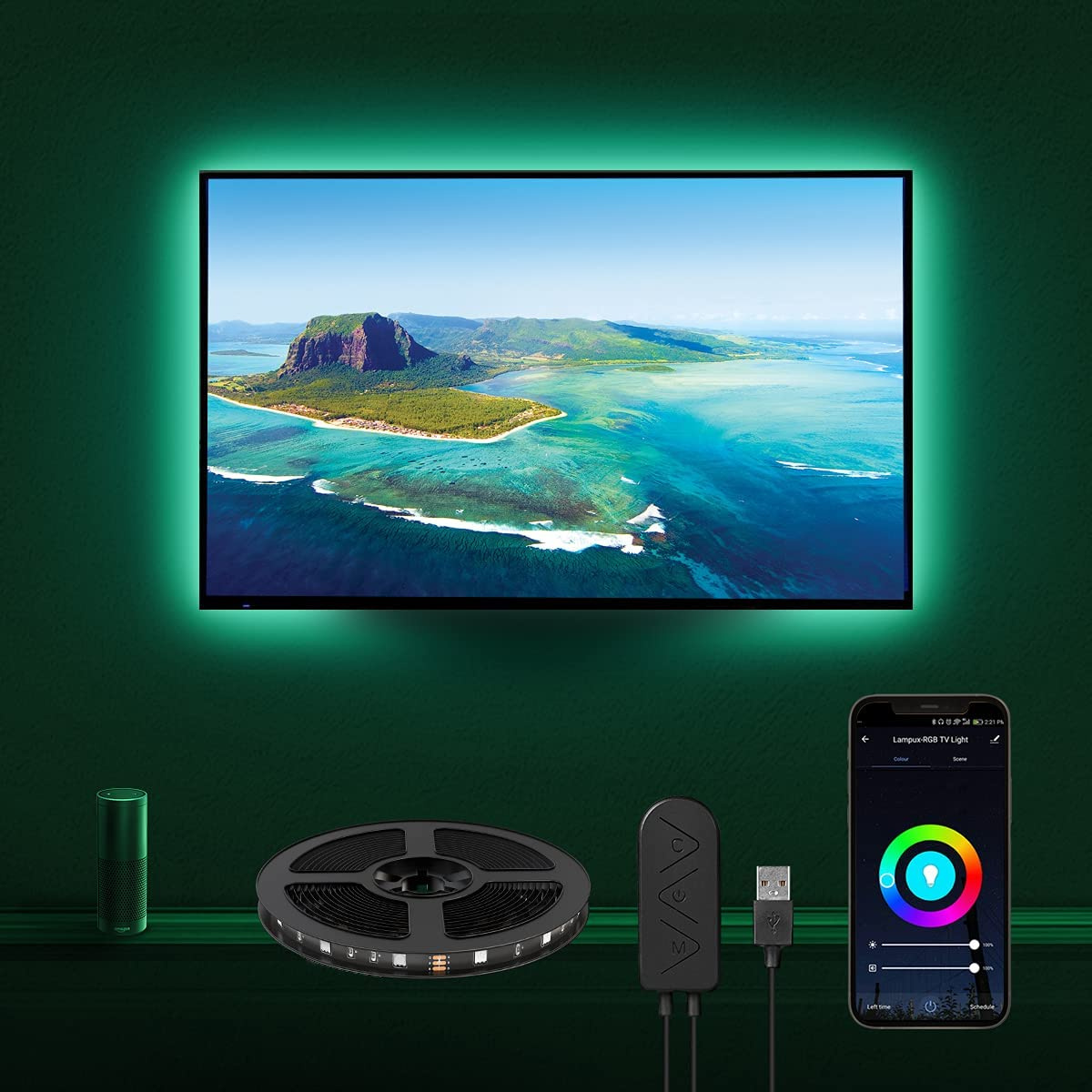8月3日:光るテレビの画像