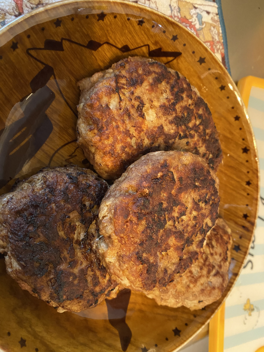 お家ごはん　ハンバーグの画像