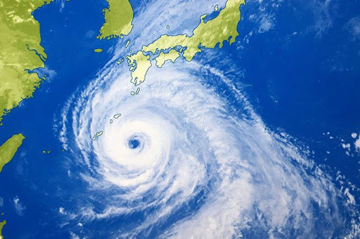 台風接近！！の画像