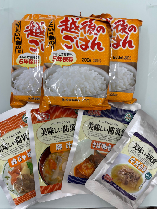 3日分の防災食を準備（熊本市東区）　熊本市　不動産の画像