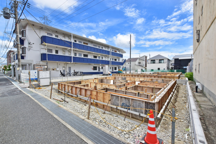 【現場進捗】伊丹市稲野町8丁目新築戸建｜全8区画の最新情報です。の画像