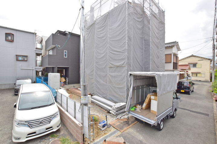 【現場進捗】尼崎市塚口本町4丁目新築戸建｜全2区画の最新情報です。の画像