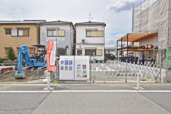 【現場進捗】尼崎市田能3丁目新築戸建｜全2区画の最新情報です。の画像