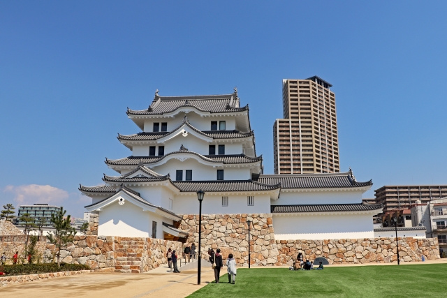 兵庫県尼崎市にある尼崎城の歴史を見てみようの画像