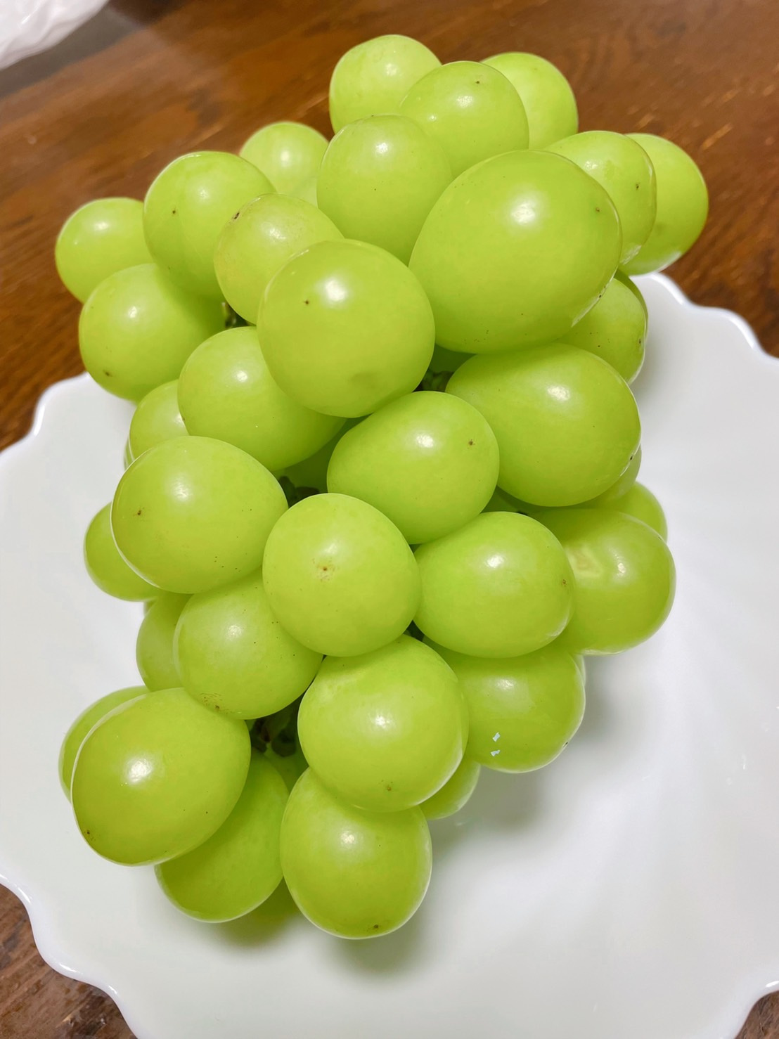 マスカット！頂きました♪の画像