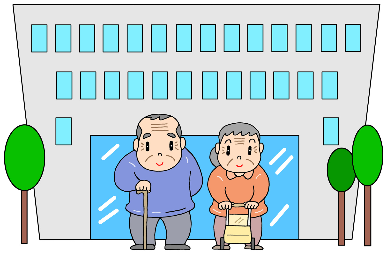 無料の老人ホーム探しのススメ①介護施設の種類の画像