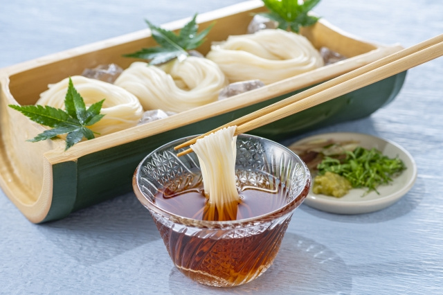 「そうめん」と「ひやむぎ」の違い ～日高市高麗川駅前雑学コラム～の画像