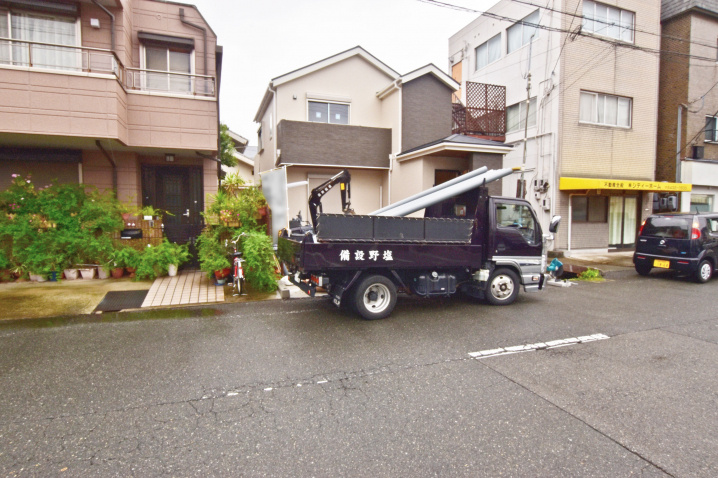 【現場進捗】尼崎市武庫町2丁目新築戸建｜前提1邸の最新情報です。の画像
