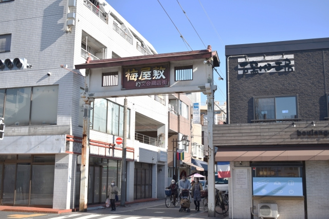 蒲田駅周辺の商店街をご紹介、梅屋敷商店街と蒲田東口商店街　の画像