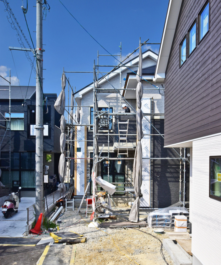 【現場進捗】伊丹市梅ノ木5丁目新築戸建全14区画｜残2区画N号地の最新情報です。の画像