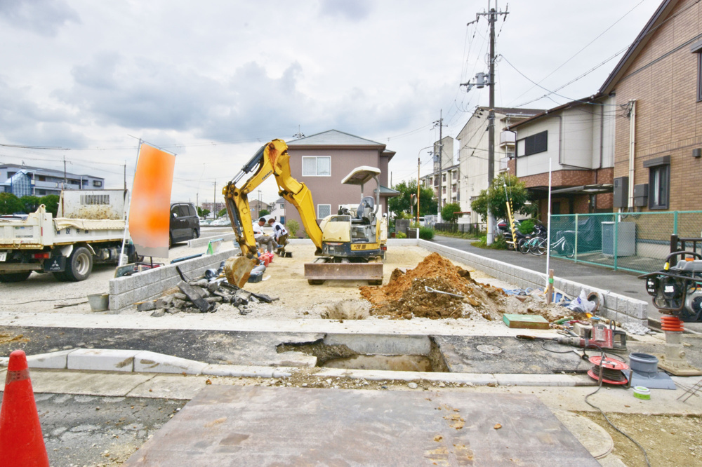 【現場進捗】伊丹市野間4丁目新築戸建｜全4区画の最新情報です。の画像