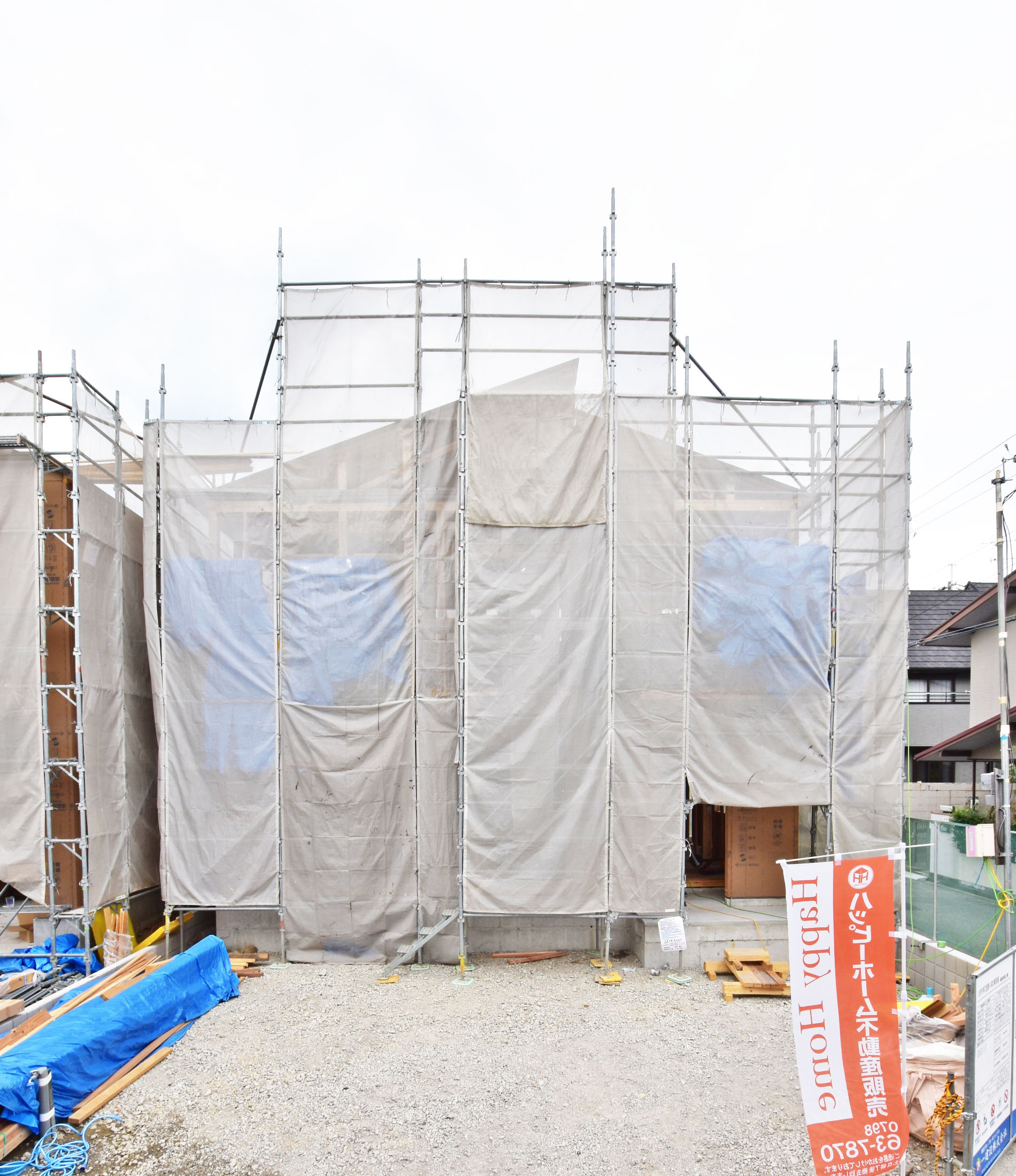 【現場進捗】川西市南花屋敷4丁目新築戸建｜全3区画の最新情報です。の画像