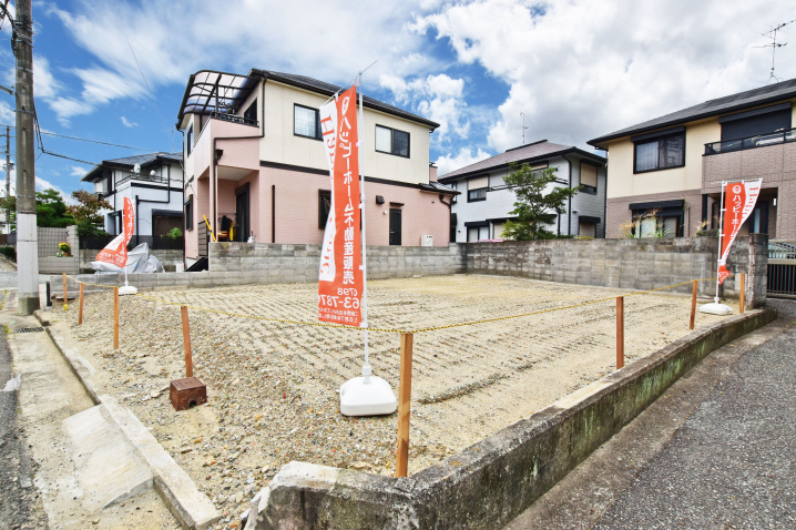 【現場進捗】宝塚市今里町建築条件無し土地|南東角地の最新情報です。の画像