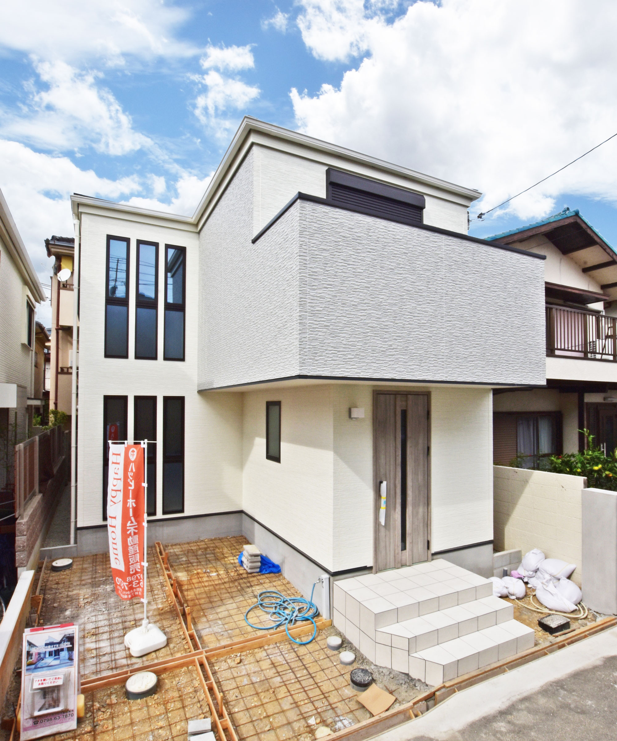 【現場進捗】尼崎市武庫之荘6丁目新築戸建｜限定1邸の最新情報です。の画像