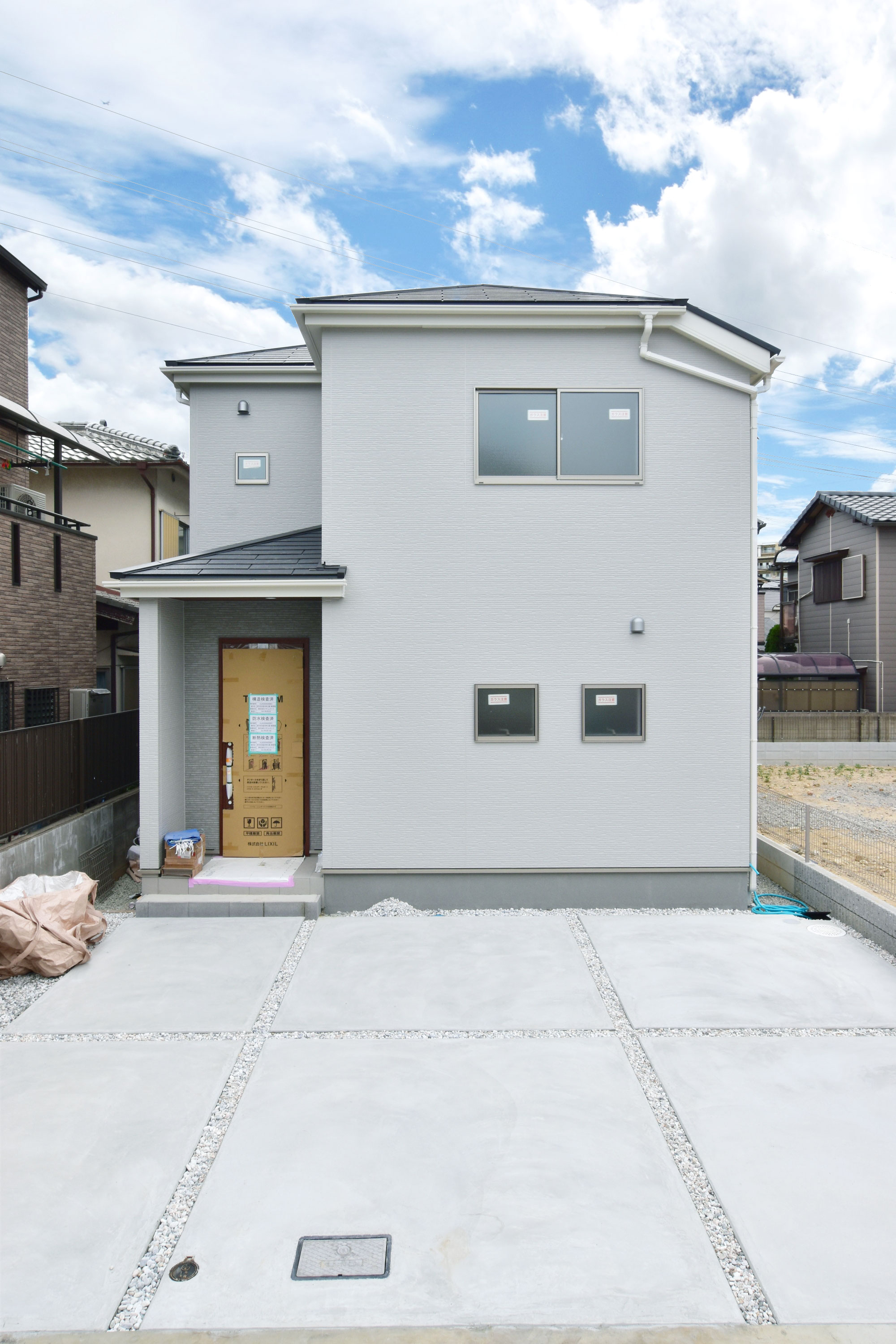 【現場進捗】伊丹市安堂寺町7丁目新築戸建｜限定1邸の最新情報です。の画像
