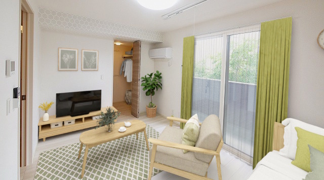 【ルームツアー】Bizet中筋｜駅まで徒歩４分！TVインターホン・オートロックもあるセキュリティ面も安心な物件★の画像