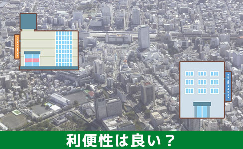 呉服町駅周辺の気になる住みやすさのポイント②利便性は良い？