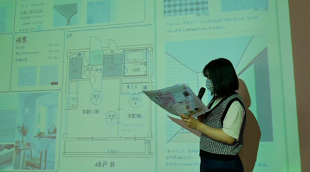 【2021年奈良女子大学×賃貸のマサキ　地域創生プロジェクト第4弾】～レポート3　内装プレゼンテーション発表会～の画像