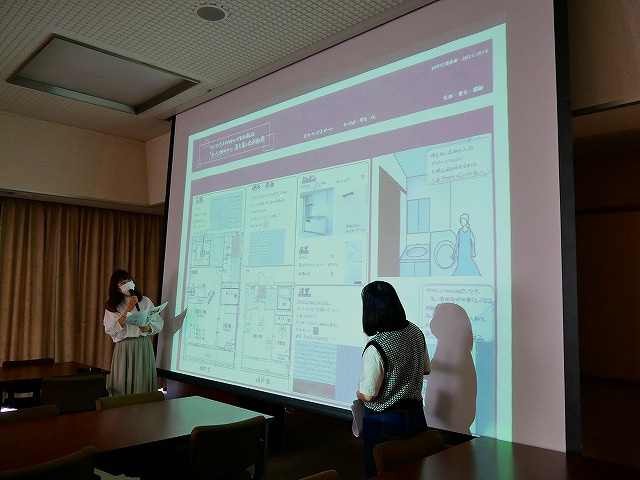 奈良女子大学×賃貸のマサキ　地域創生プロジェクト第4弾・デザイン案④ワンランク上のかわいさを目指した「大人かわいい」落ち着いたお部屋